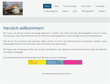 Tablet Screenshot of praxiskerzers.ch